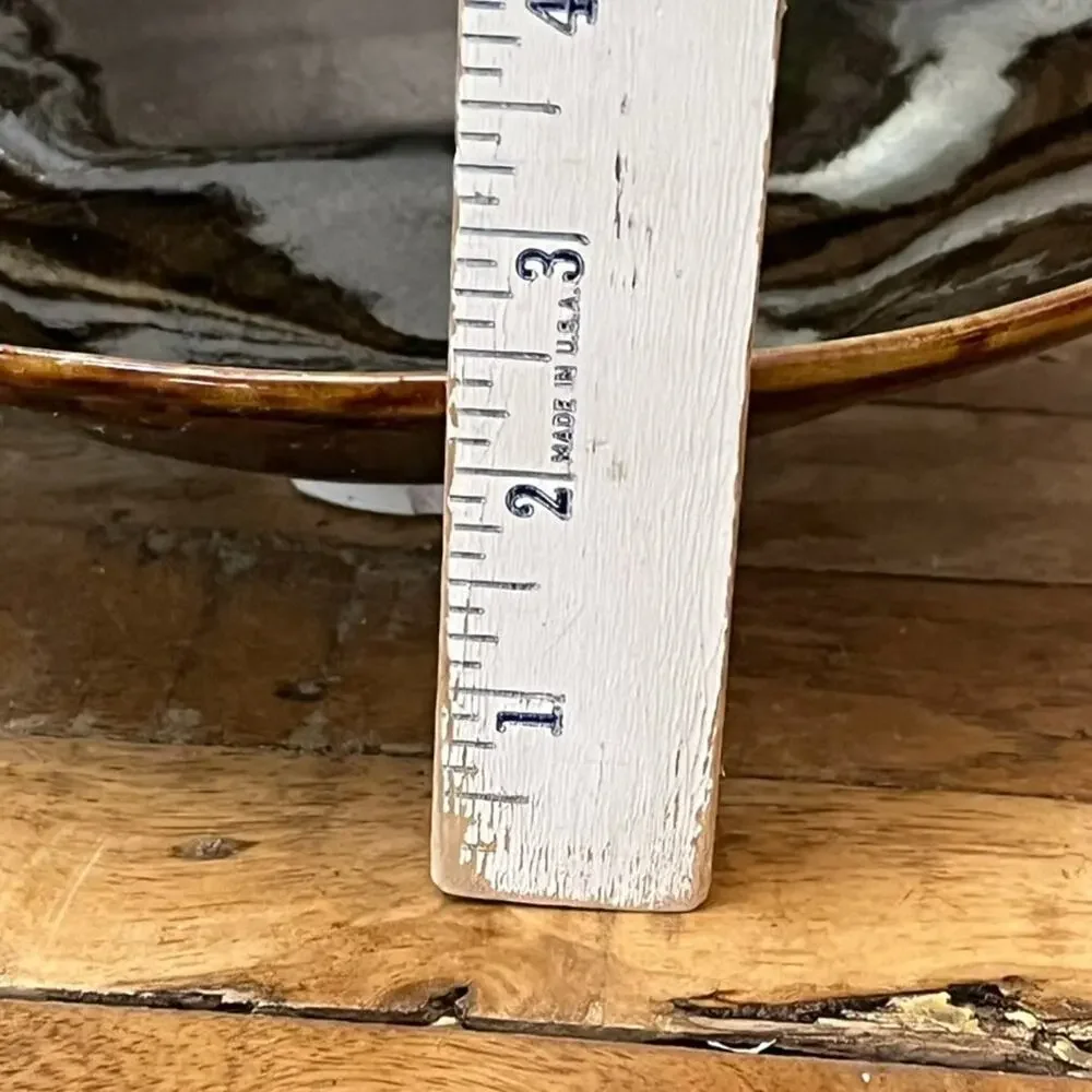 Studio Art Pottery Ceramic Bowl 8.5